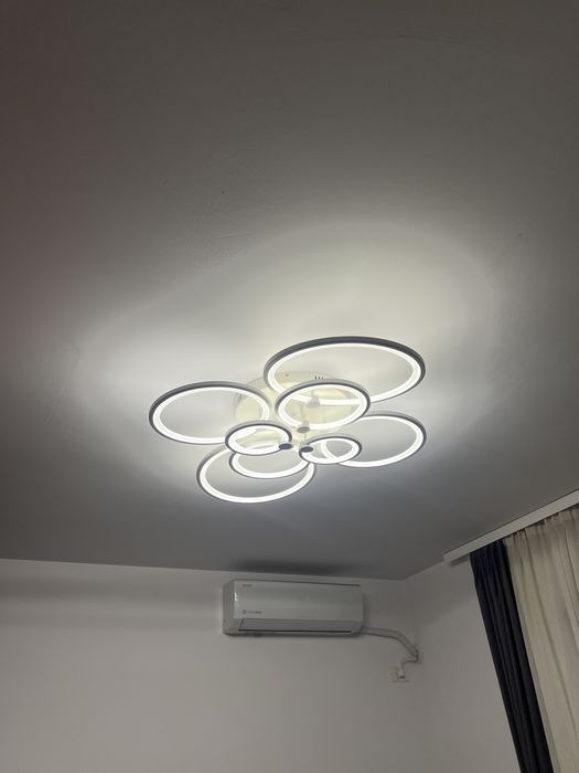 Lustra led cu telecomanda