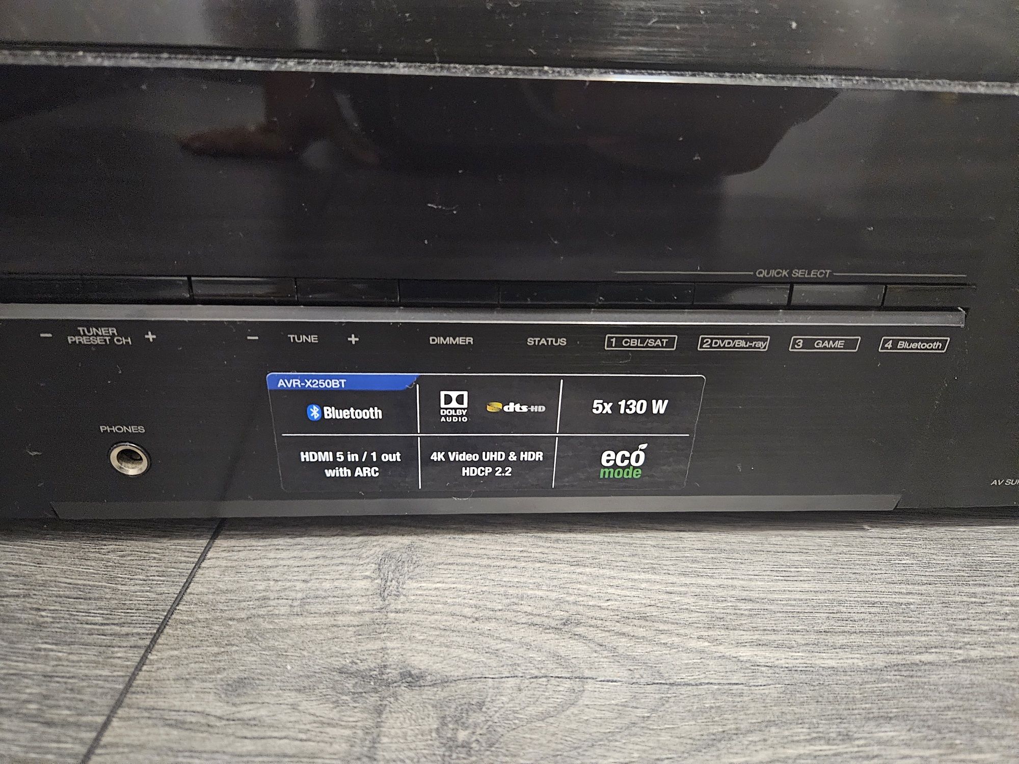 Vand Amplificator/ Receiver Denon AVR -X250BT bluetooth