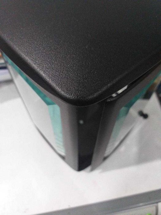 Felinar candela lumanare cimitir aluminiu negru mat