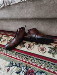 Стильная классическая обувь, натуральная кожа, для ценителей стиля