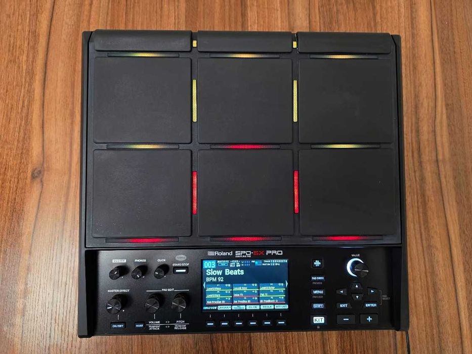 Roland SPD-SX Pro Sampling Pad Stage Bundle