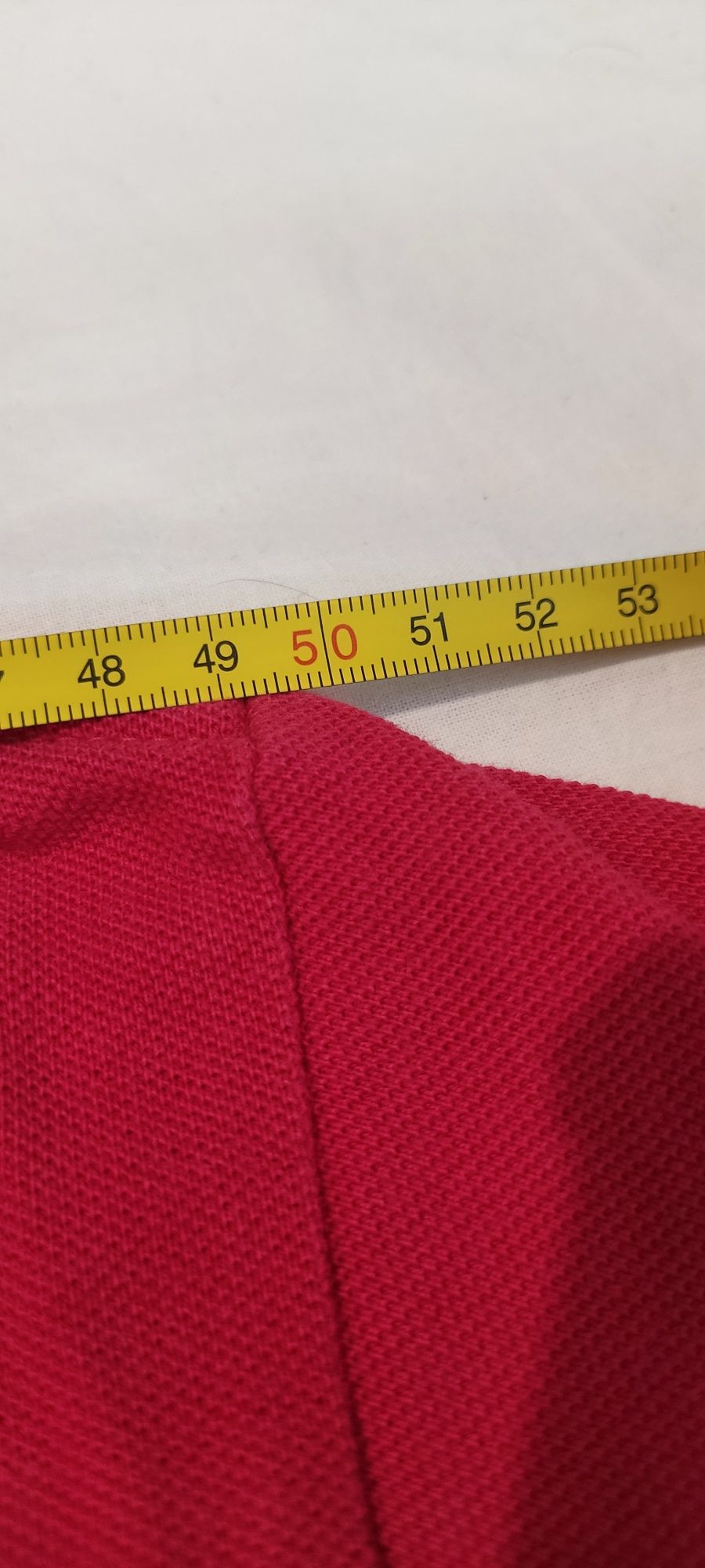 Tricou Polo Ralph Lauren mărimea L roz închis nasturi bumbac