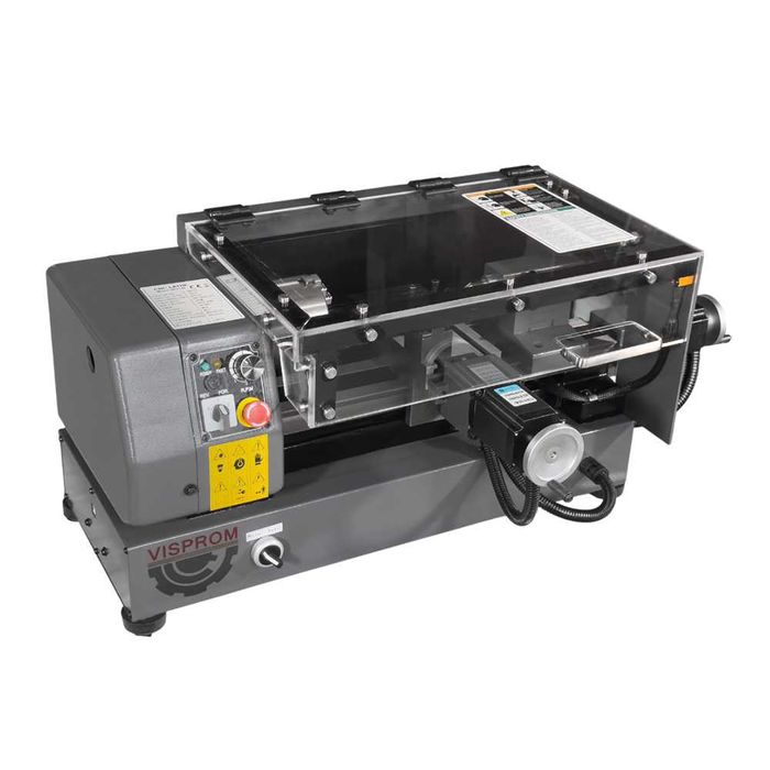 Настольный Токарный станок с ЧПУ- SP2138 с горизонтальной станиной