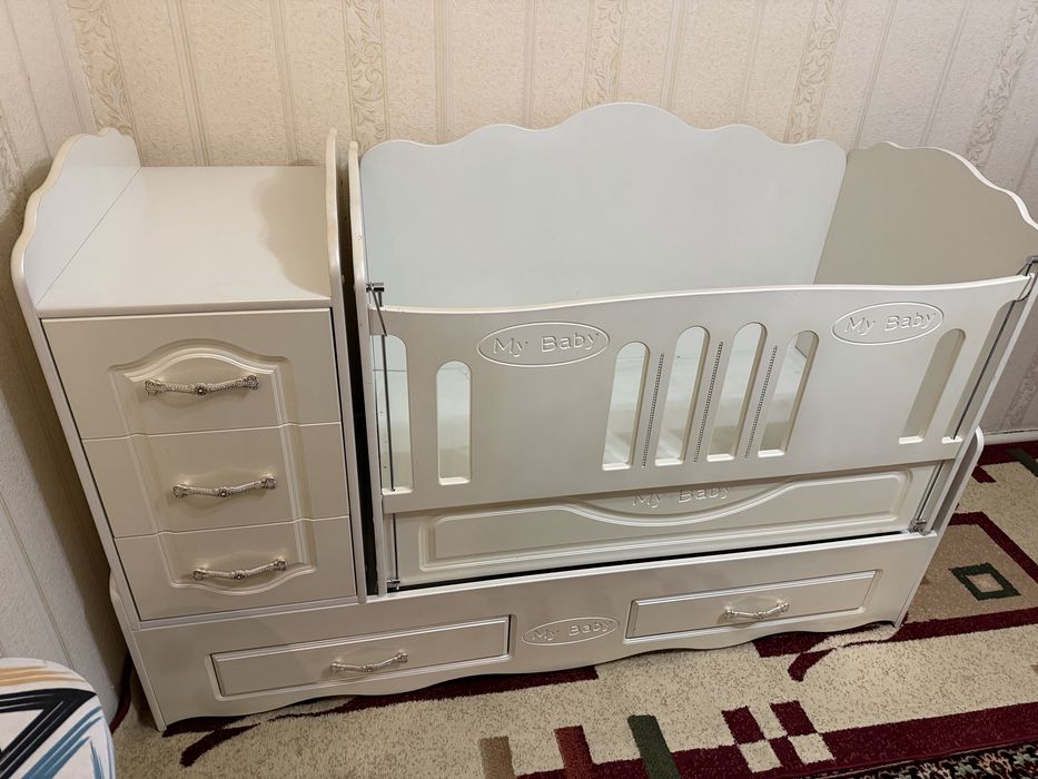 Детская кровать-трансформер 3 в 1