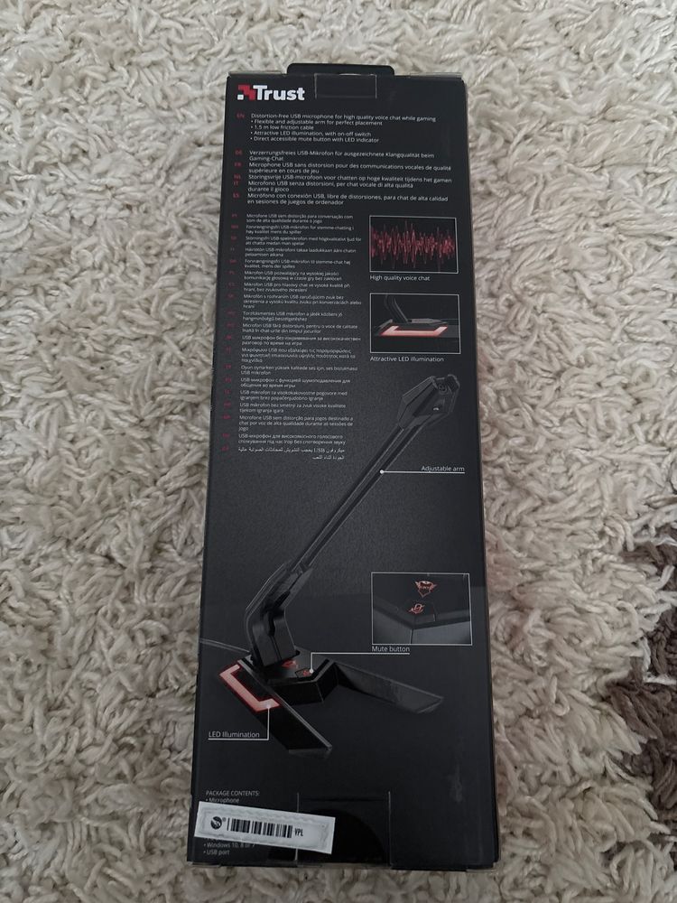 Микрофон Trust GXT 210 SCORP