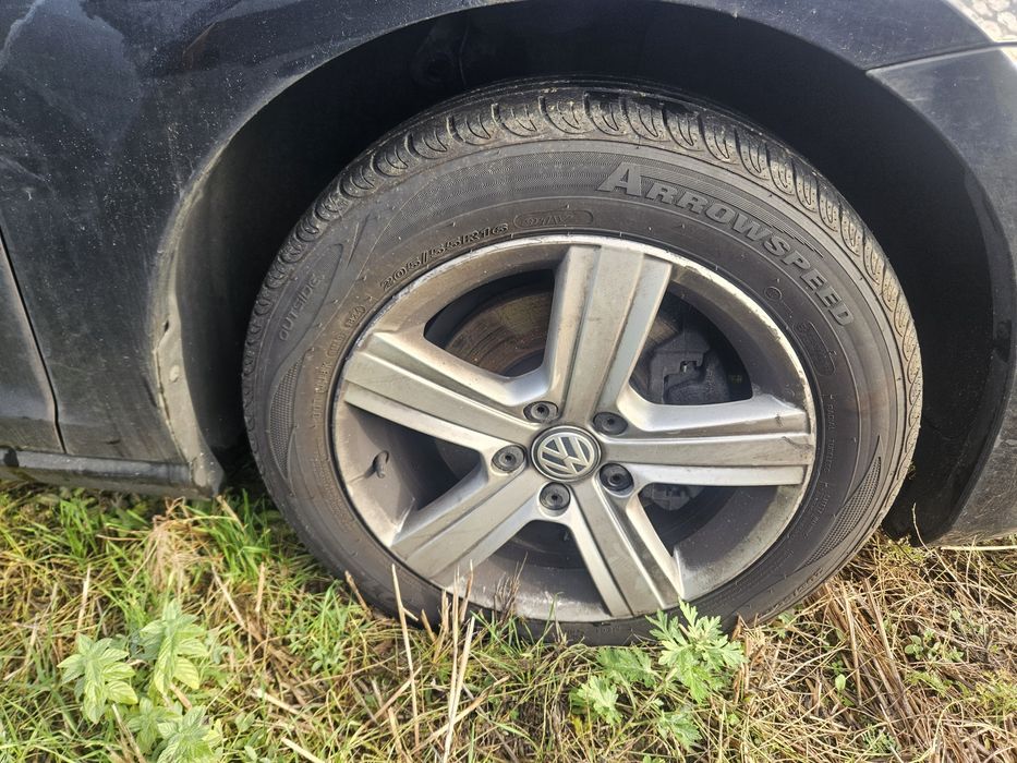 Jante aliaj 5x112 cu anvelope de vara 205/55 R16