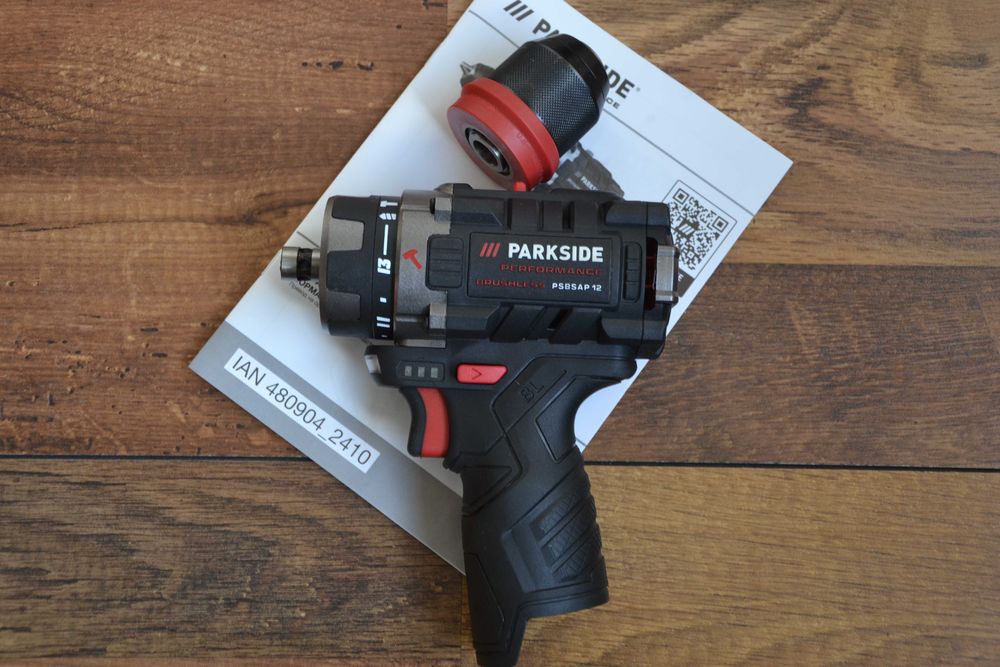 Нов безчетков ударен винтоверт Parkside 12V, 45Nm