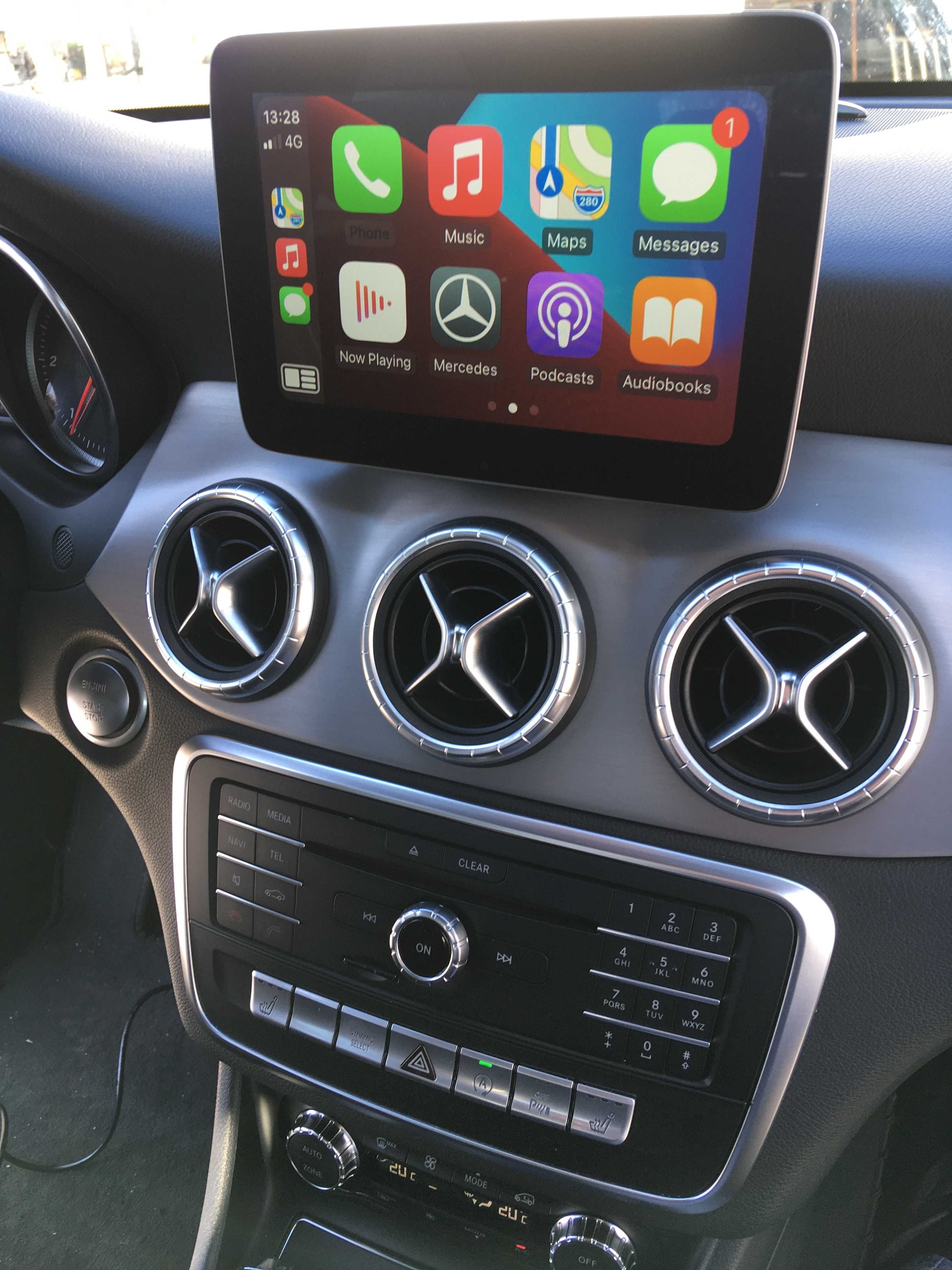Мерцедес Android Auto Apple CarPlay за Коли от 2015 Включително Нагоре