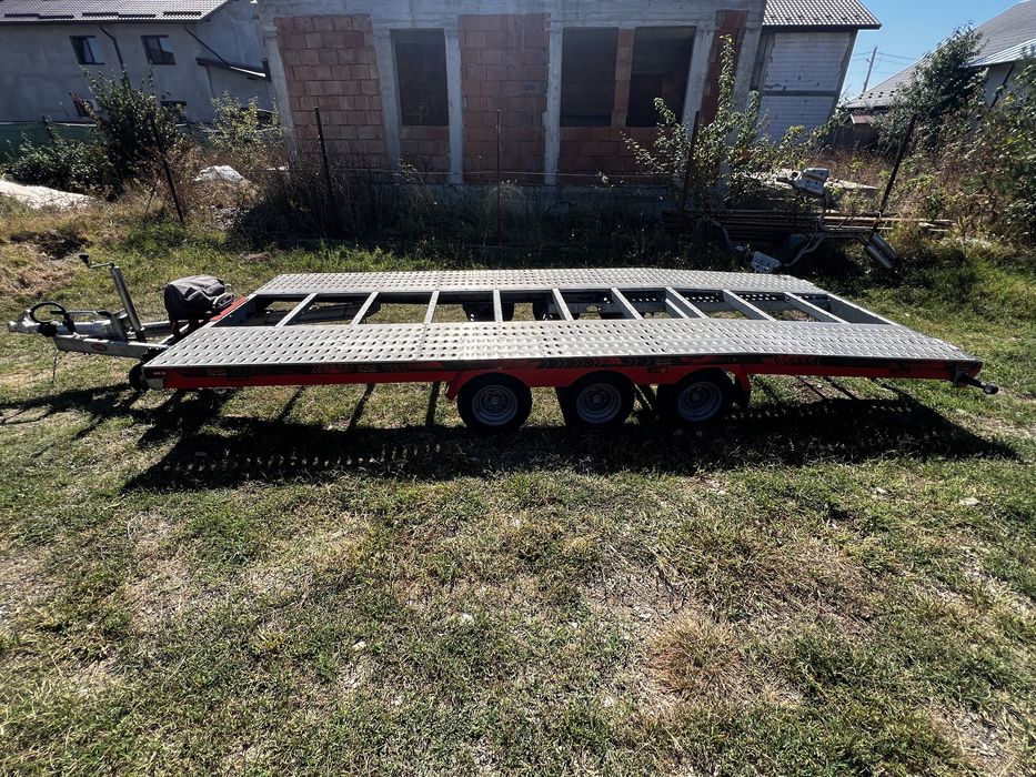 Platforma , Trailer auto 5 m TA-NO 3 axe