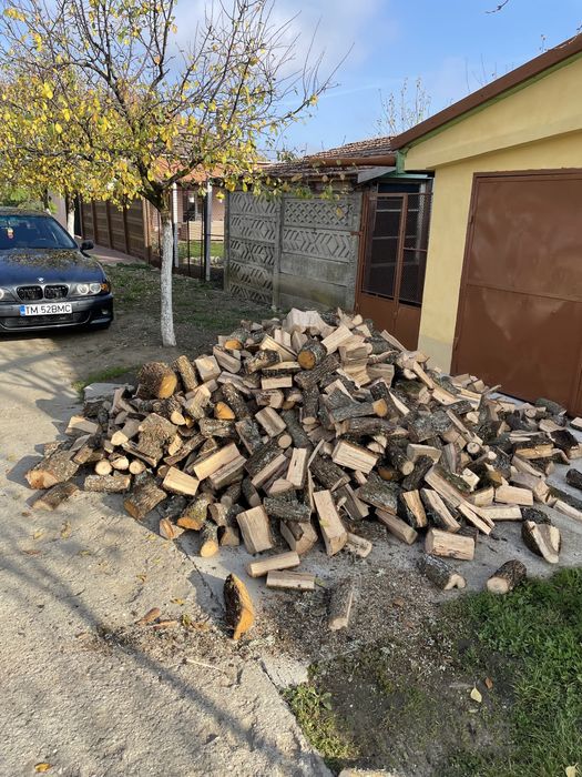 Lemne de foc taiate si crapate/stejar uscat
