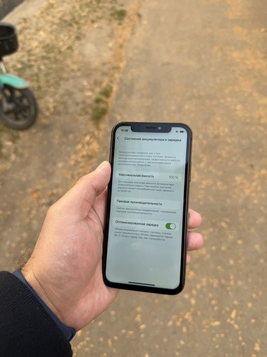 Iphone x ayfon x 64gb qora sotiladi tel ideal aybi yo face ishlidi