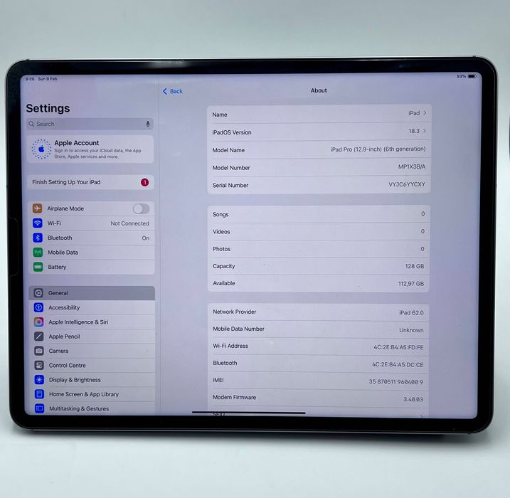 iPad Pro 12.9-inch (6th Gen) Wi-Fi + Cellular /Apple Magic Keyboard