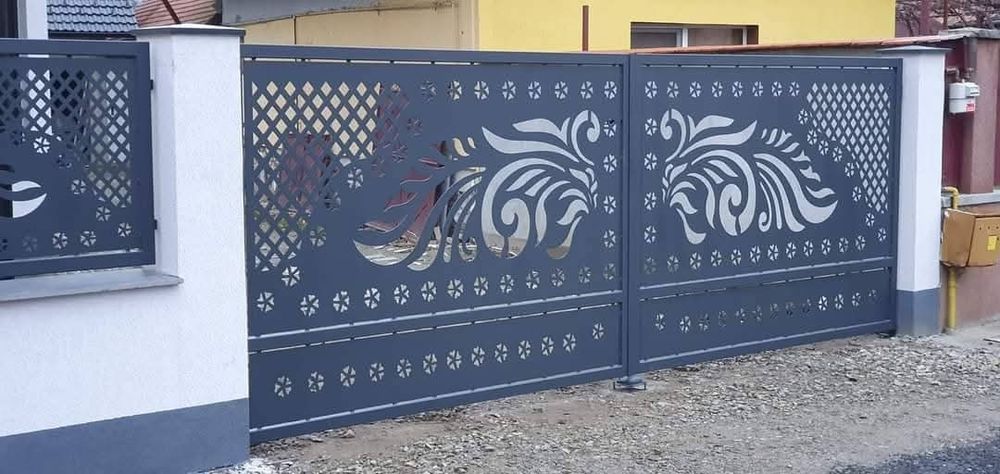 Poarta debitată la laser