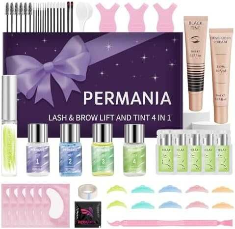 Нов комплект Ламиниране на мигли и вежди дълготраен ефект до 6 седмици