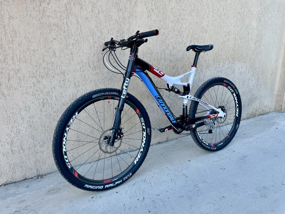 Bicicleta cannondale full suspension lefty