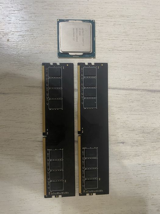 Intel core i5 6500 и ddr4 8gb 2 шт