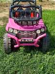 Mașină copii roz perfect pt fete +tractor cu remorca