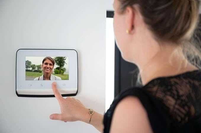 Somfy 1870996 - Videointerfon V350 RTS cu ecran de 7 inch