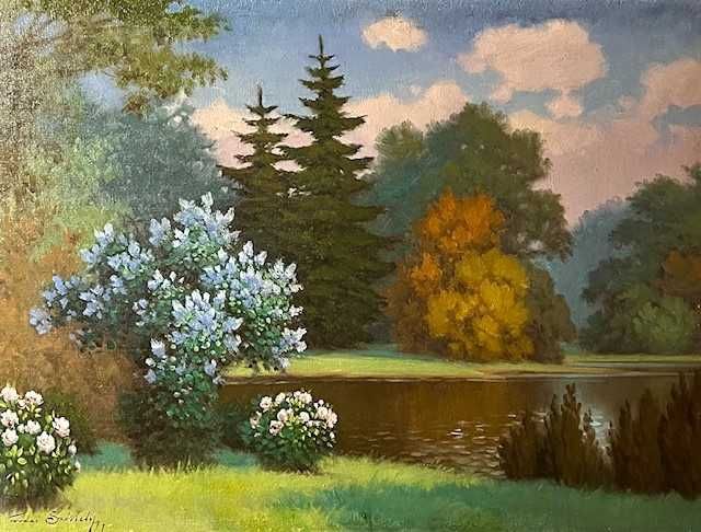 SUPERB Tablou MARE, 80x60cm, Ul/pza, semnat Torday Szekely (1890-1940)