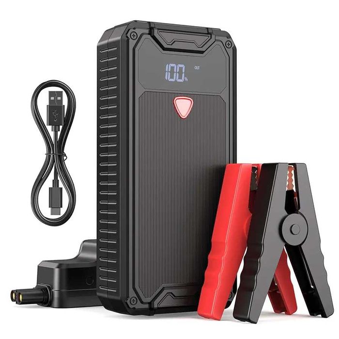 Нов джъмп стартер 4-в-1 26800mAh / 4000A чисто нов в целофан...