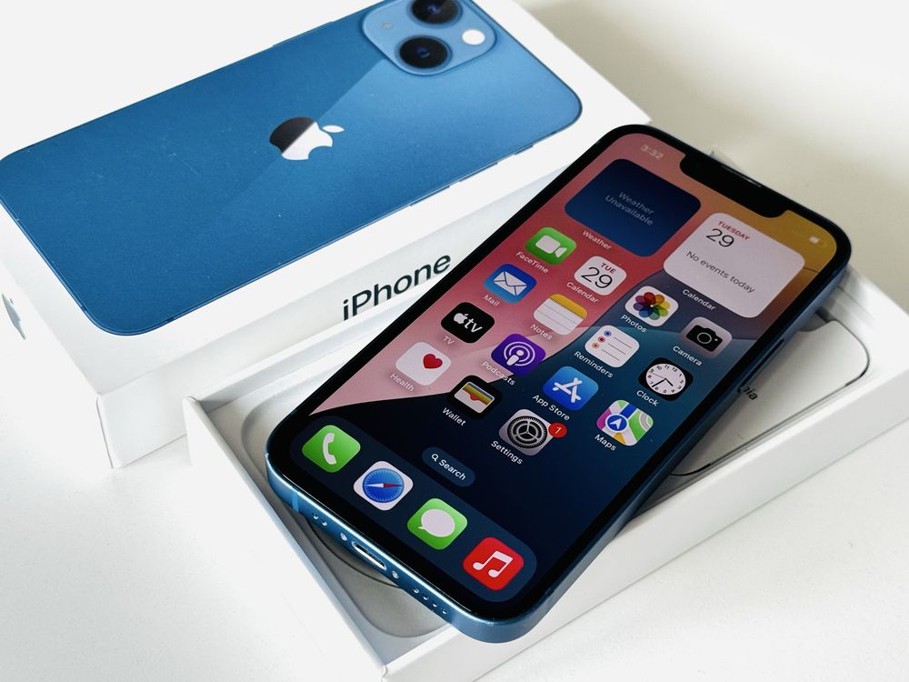 Iphone 13 mini 128GB Blue 98% Батерия! Гаранция 6 месеца