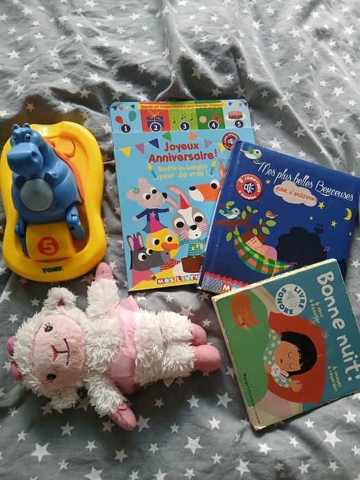 Лот играчки и книжки