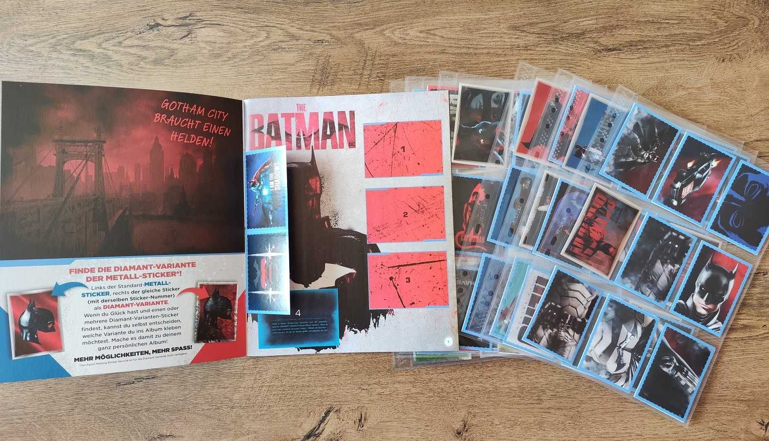 Продавам: Panini колекция The Batman 2022 албум + стикери + 1 пакетче