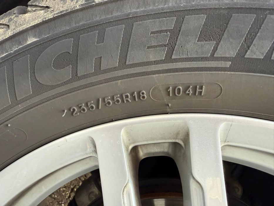 Jante Dezent TZ-Silver + Anvelope iarna - 235/55 R18