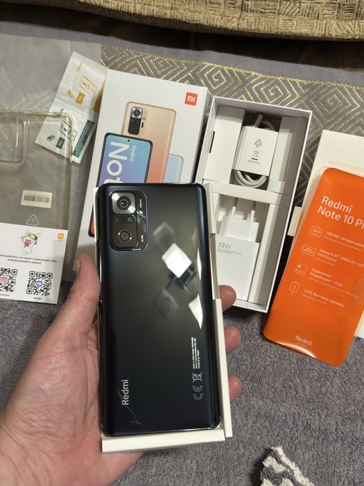 Xiaomi. Redmi Note 10 Pro. 8/128Gb. Onyx Gray.