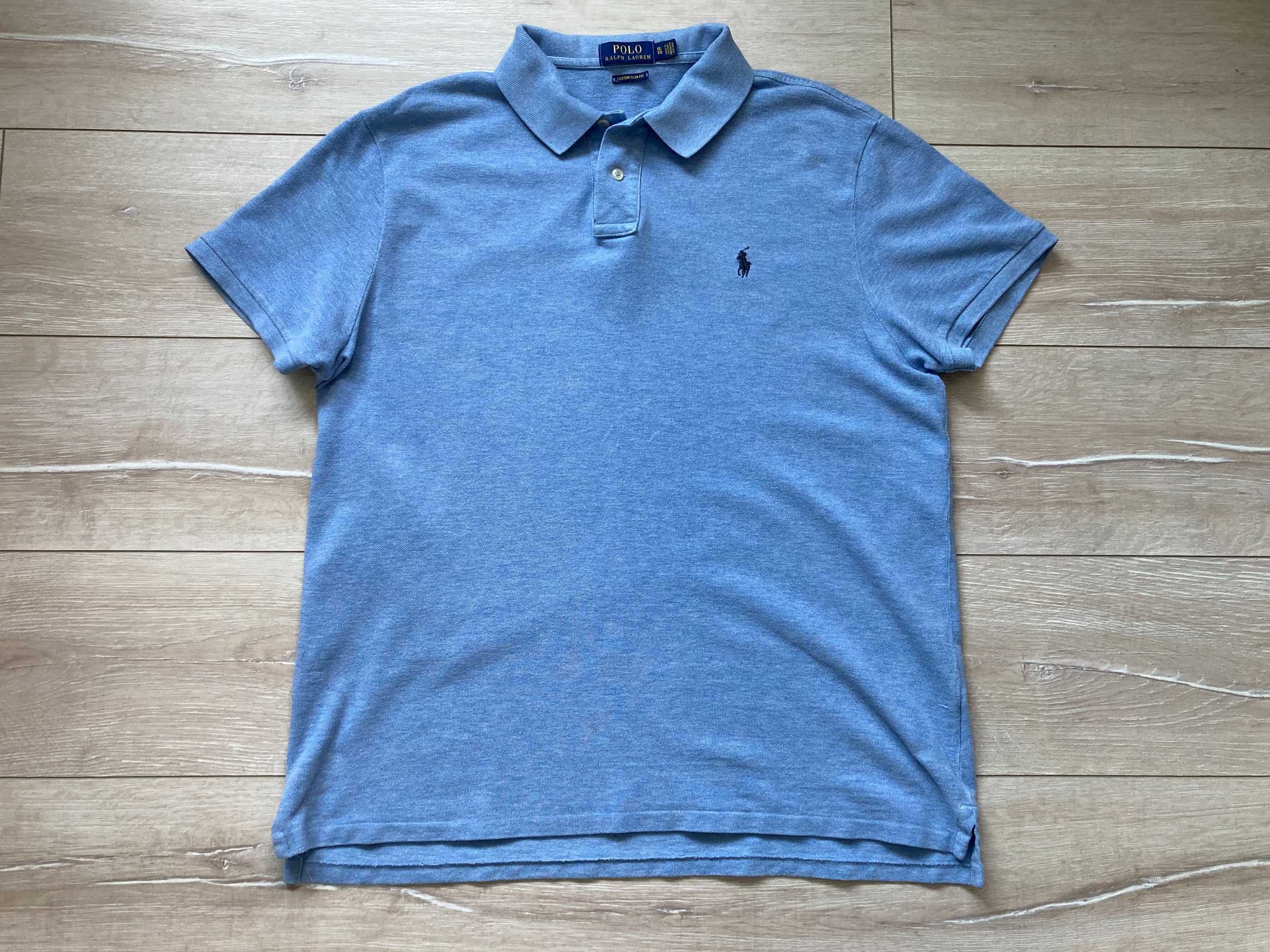 POLO By Ralph Lauren Custom Slim Fit мъжка поло тениска размер XL
