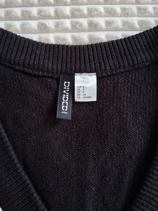 Черно-бяла жилетка H&M
