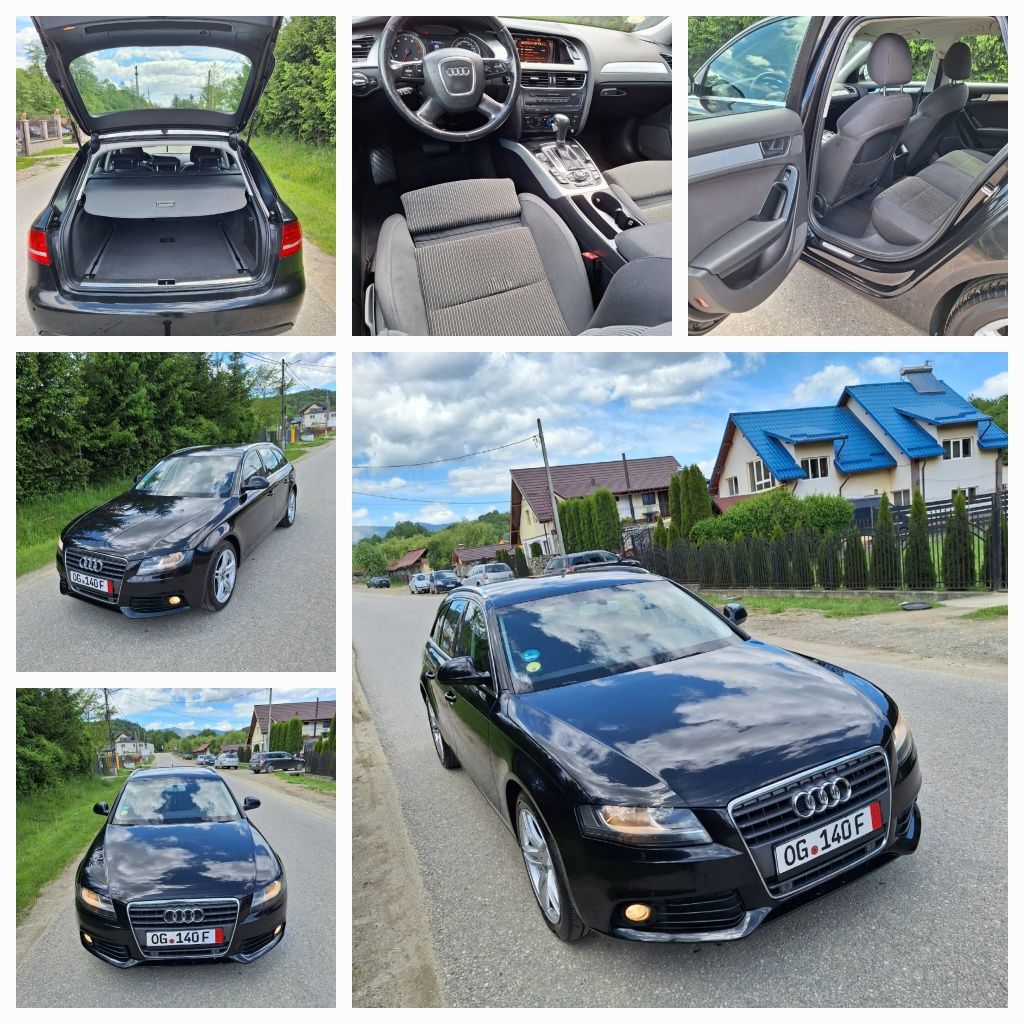 AUDI A4 B8 * Cutie  AUTOMATĂ *160Cp*Pdc*Navigatie* Climă* Import  1 ZI