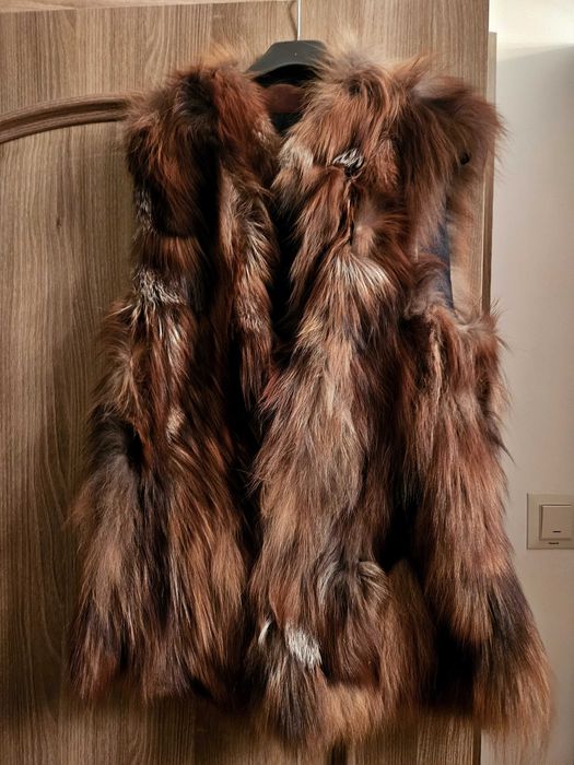 Елек естествен косъм от лисица