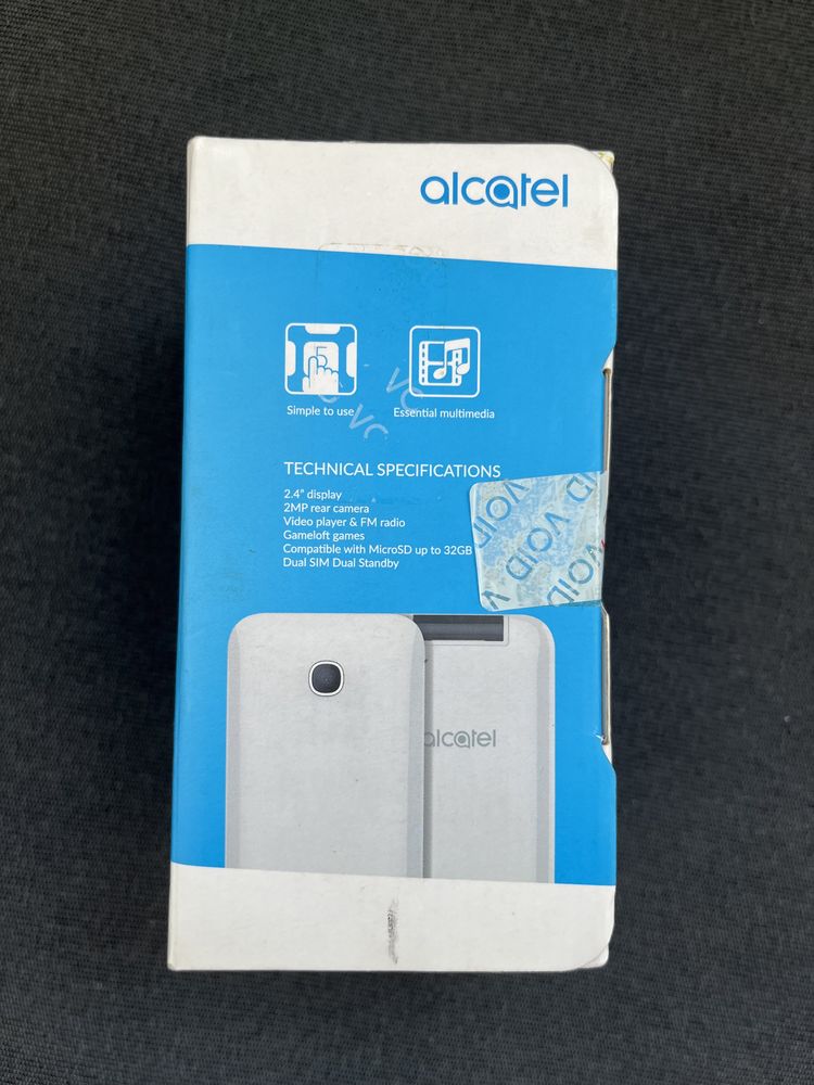 Telefon cu clapa / butoane pentru seniori Alcatel 2051D Dual Sim Nou