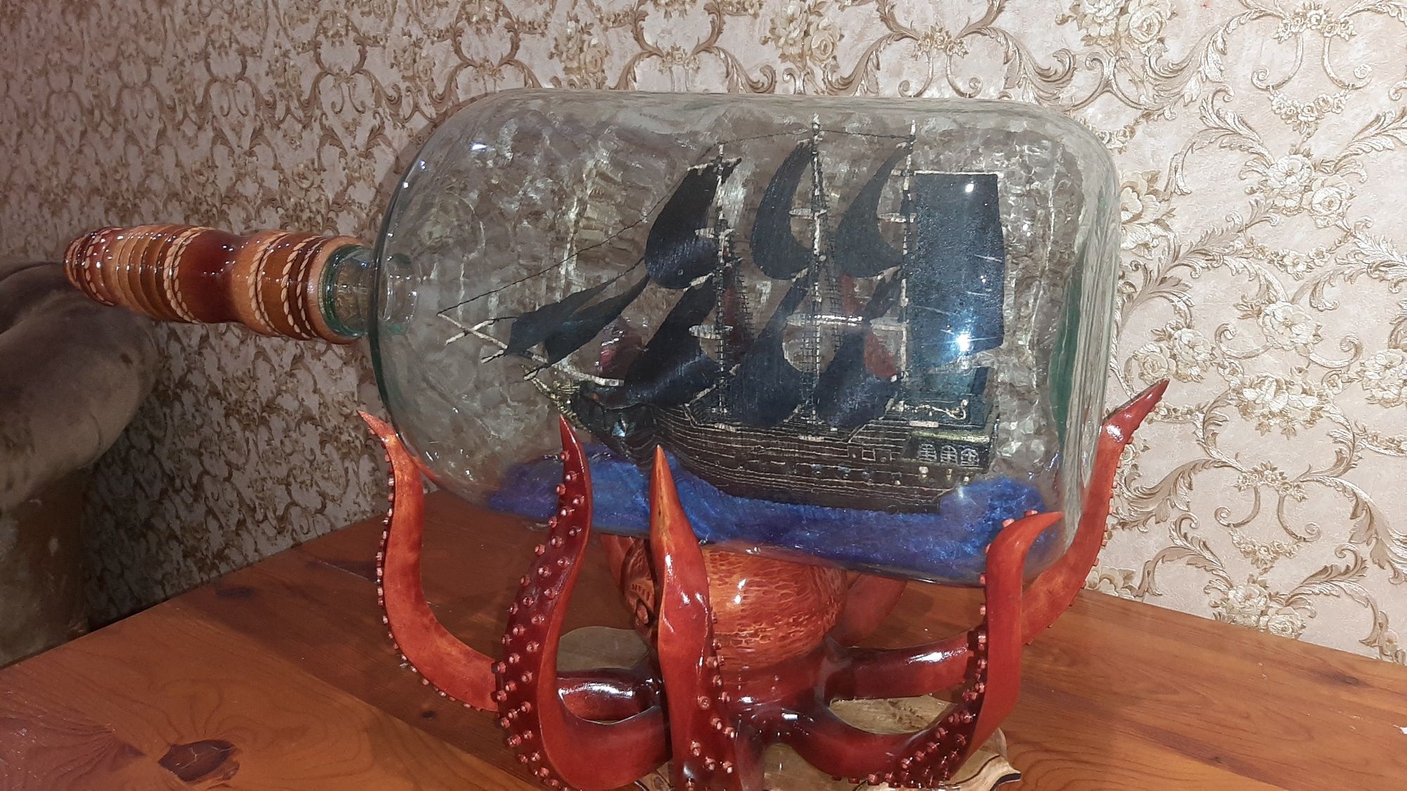 Корабль ручная работа