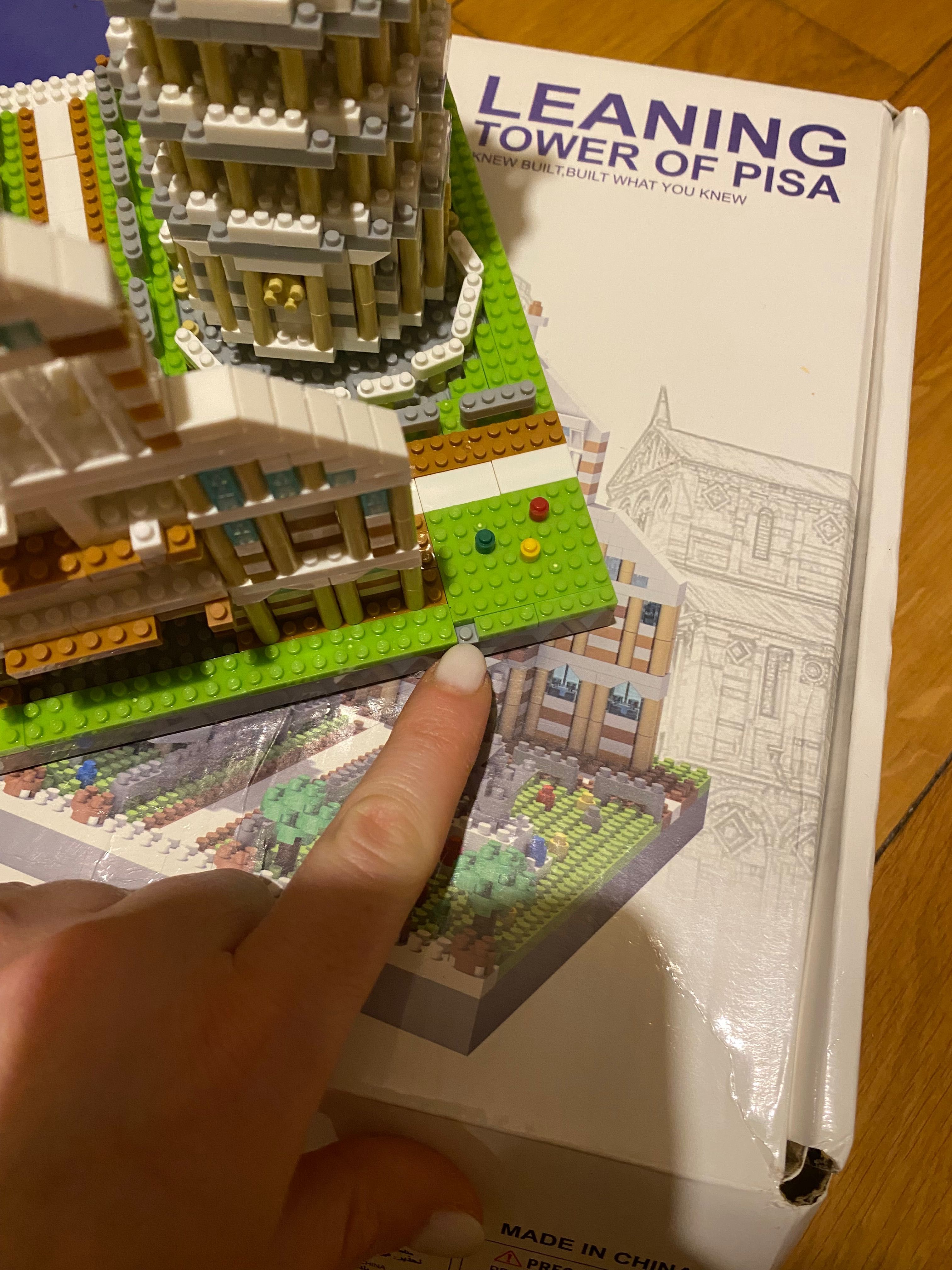 Lego architecture конструктор подобен на  Lego Кулата в Пиза