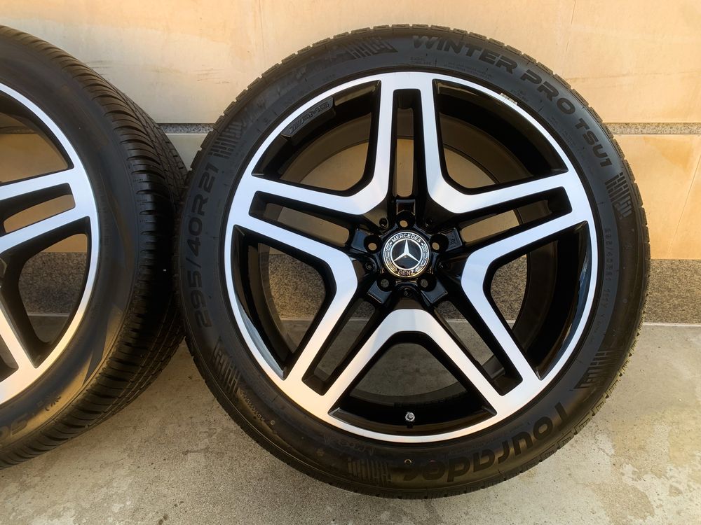 Оригинални джанти Mercedes GLS 63 AMG W166 ML63 гуми 295/40R21 BRABUS