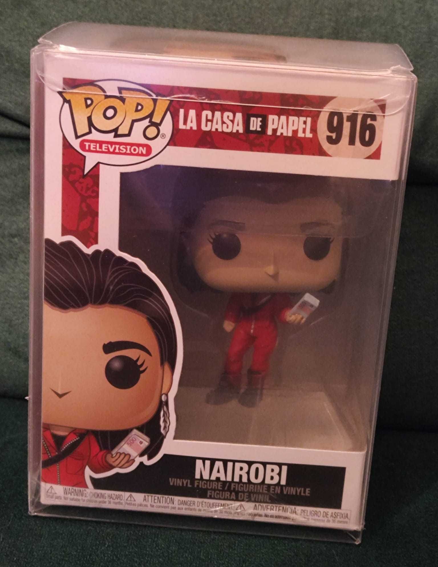 Figurina Funko Pop Money Heist: Nairobi #916 - Serial La Casa de Papel