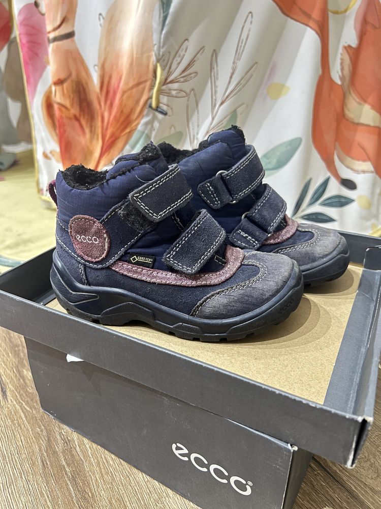 Зимние сапоги Ecco gortex на флисе