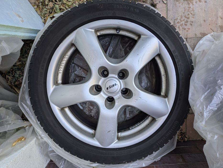 Vand 4 jante RIAL 18" cu cauciucuri iarna