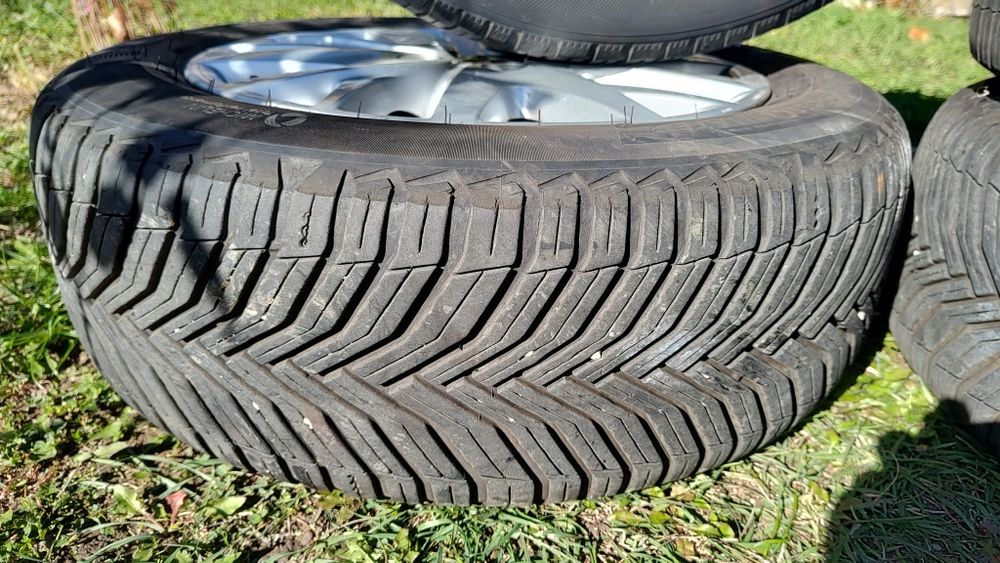Jante Renault R16 5x114.3+Anvelope Michelin CrossClimate+senzori