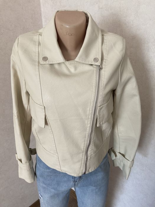 Куртка кожаная размер 44-46