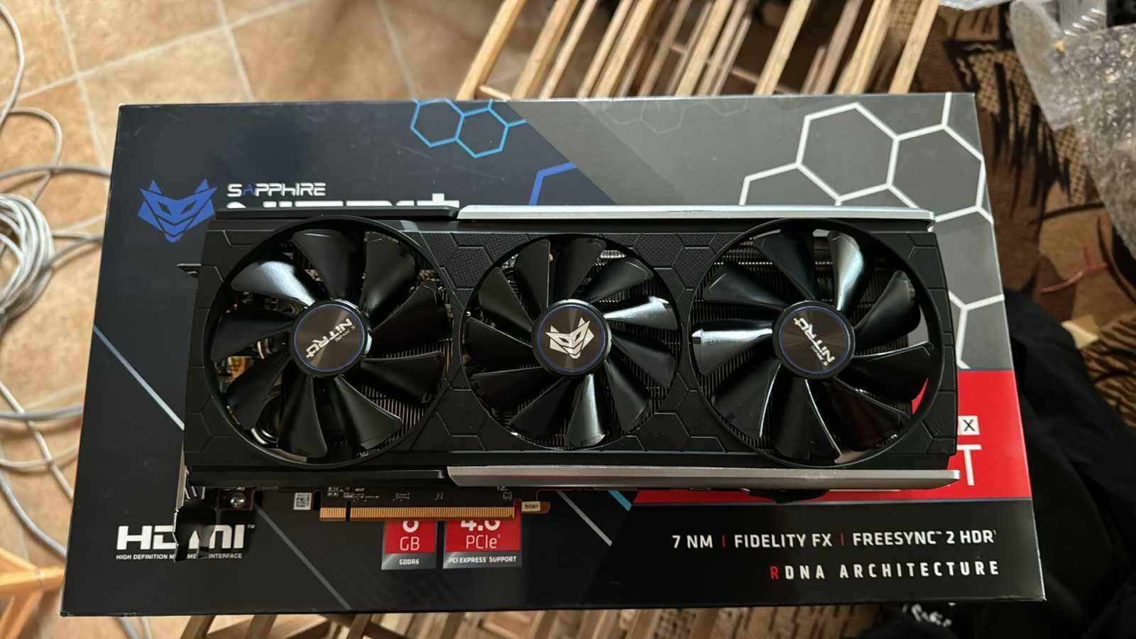 Rx 5700xt AMD Sapphire NITRO+ RX 5700 XT 8G GDDR6