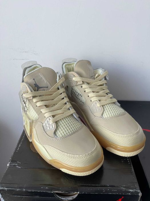 jordan 4 off white 40 41 42 43 44