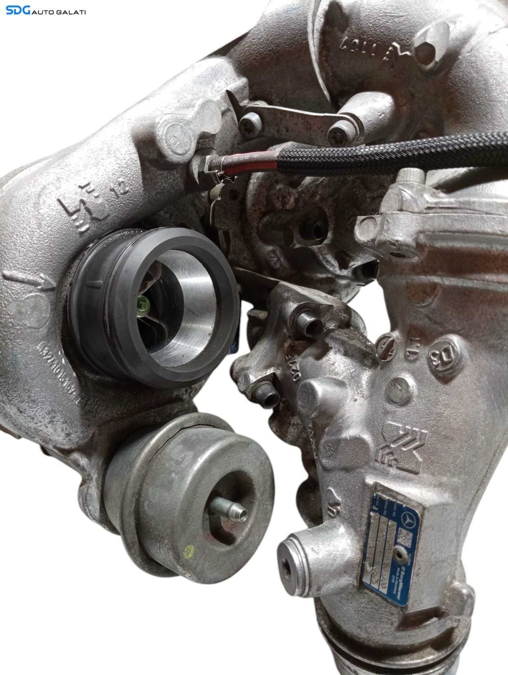 Bi Turbo Turbina Turbosuflanta Biturbo Mercedes Clasa CLS C218 X218 CLS 220 250 2.2 CDI OM 651 651924 120KW 125KW 130KW 150KW 2007 - 2014 Cod A6510906180000 A6510902880 A6510905780 [M7710]