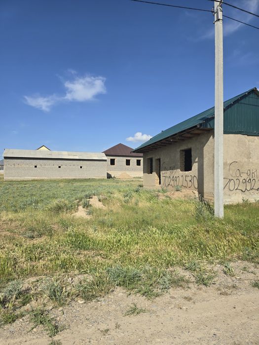 8 соттық жердегі времянка сатылады Аксукент, Айтекеби, участок, времян