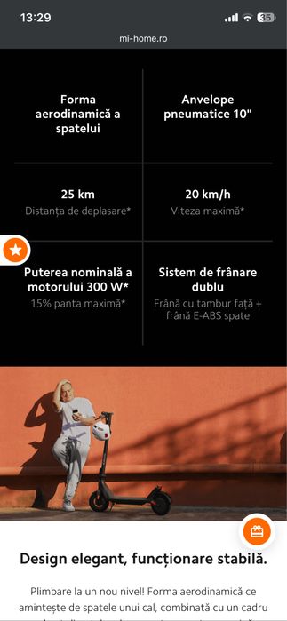 Trotineta electrica Xiaomi Electric Scooter 4 Lite (2and Gen) - NOUA