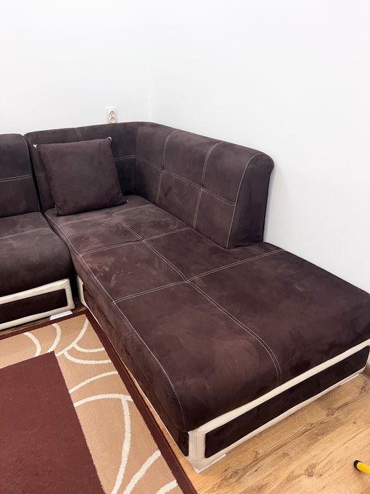 Голям ъглов диван 305х206см / Много запазен