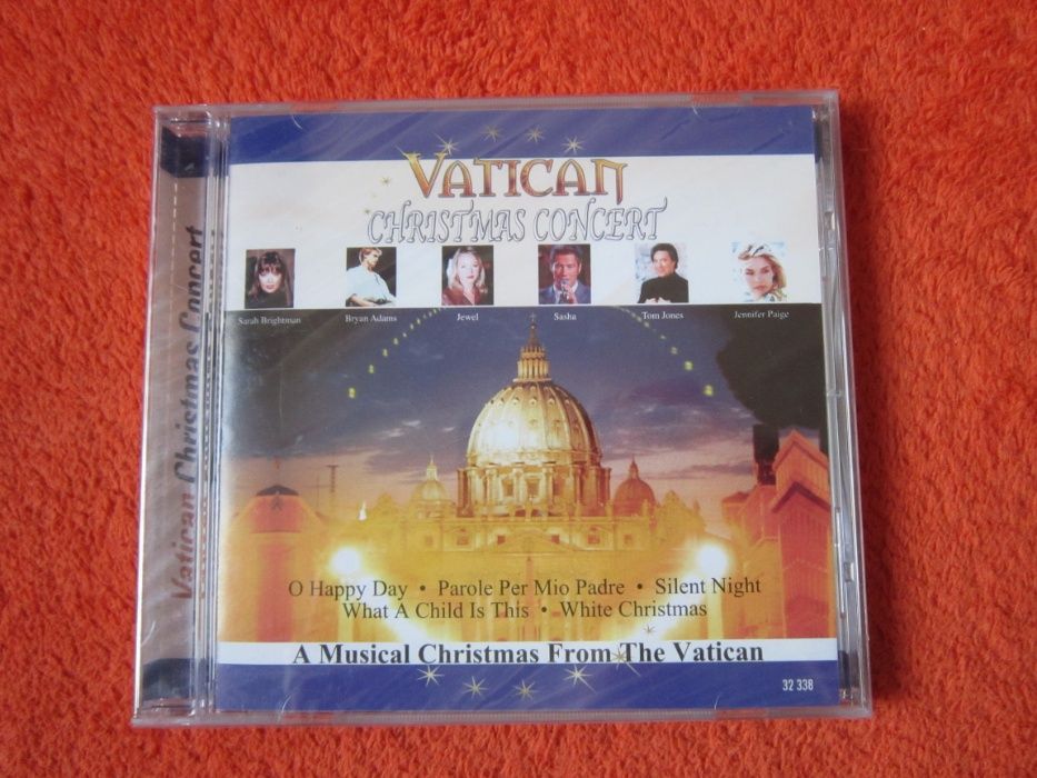 cadou rar Concert Craciun Vatican 2002 made UK de colectie sigilat