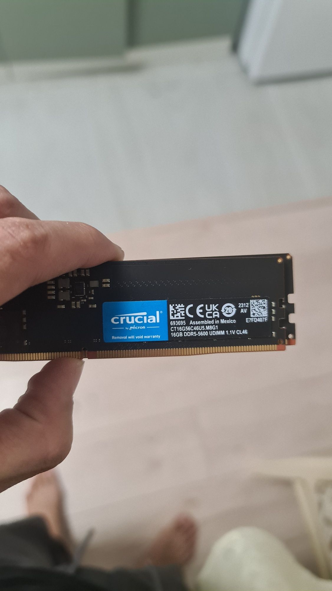 Оперативная память Crucial  32 гб ( 16 ×2)  озу 5600